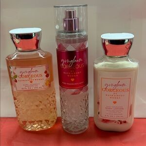 Gingham Gorgeous Body Care Set